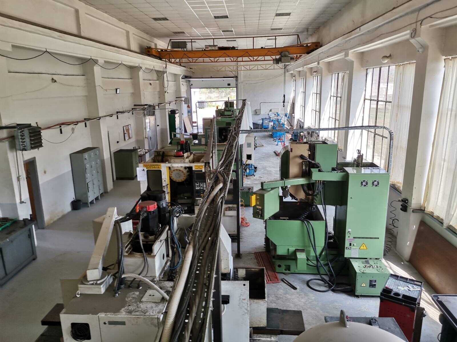 Machine shop floor